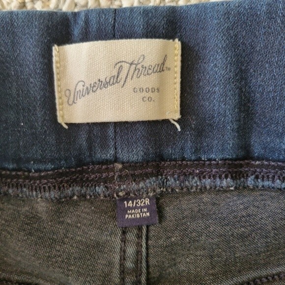 Universal Thread High Rise Pull On Jegging Elastic Waist Jeans Size 14 - Picture 4 of 6